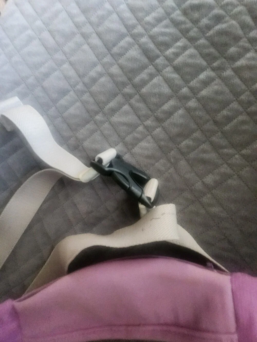 Nathan Purple Running Belt with Adjustable Strap